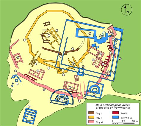 where troy is located|when did schliemann excavate troy.